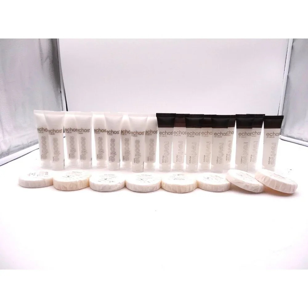 Echos of Nature Renew Shampoo  and Lotion 1.25 fl‎ oz each and Soap 26 Pcs NEW